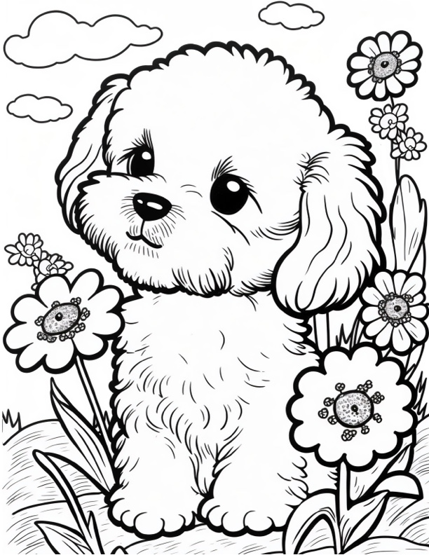 10 Cute Coloring Pages! The Graphics Fairy