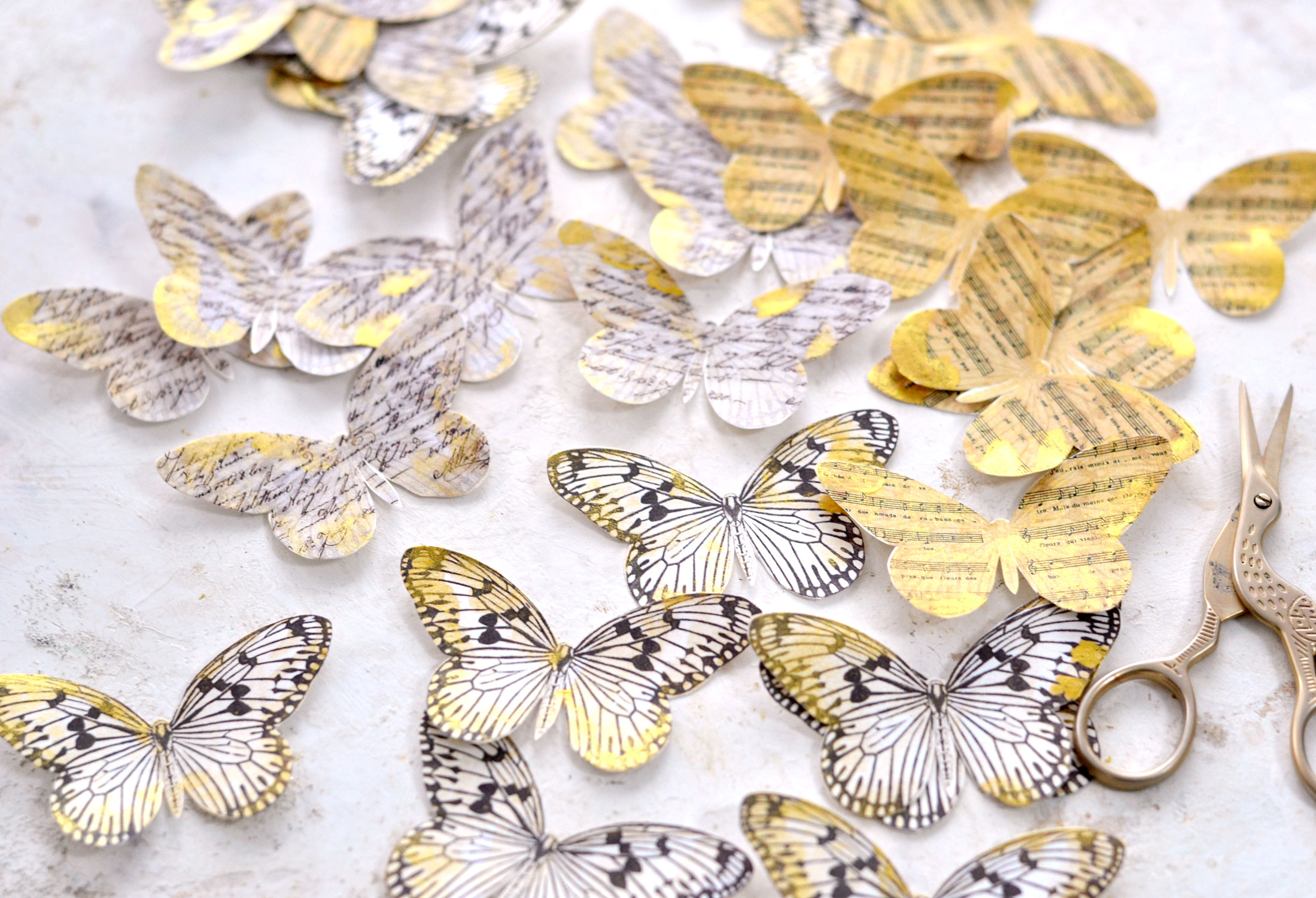 Paper Butterflies Crafts! - The Graphics Fairy