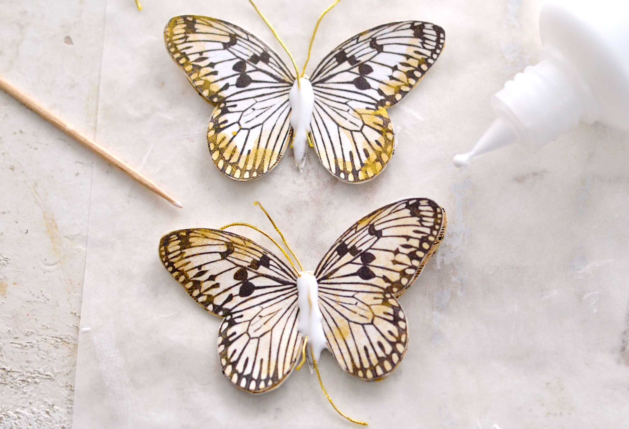 Paper Bookmarks (Butterflies)! - The Graphics Fairy