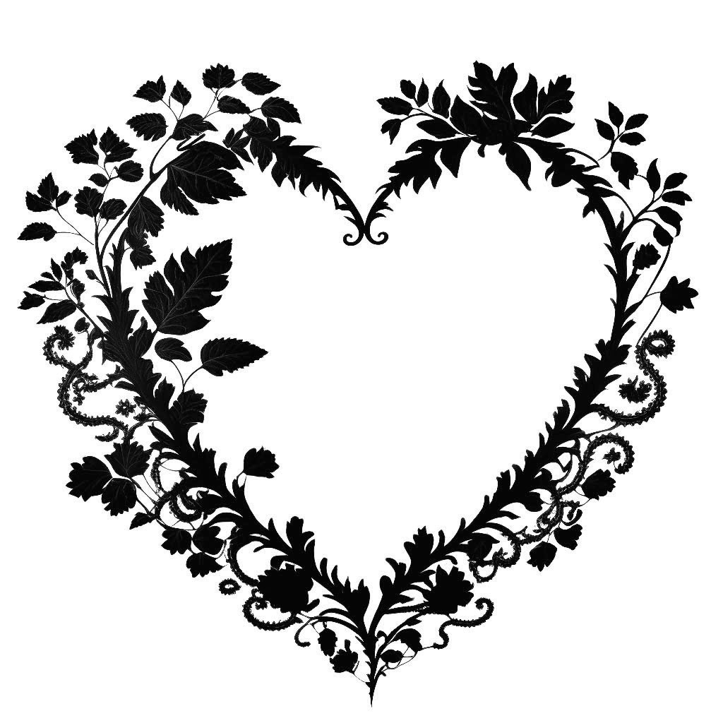 Leafy Heart Picture