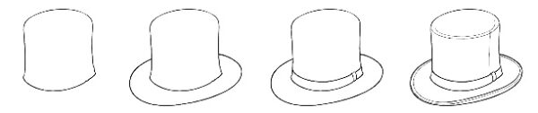 How to draw Top Hat Worksheet
