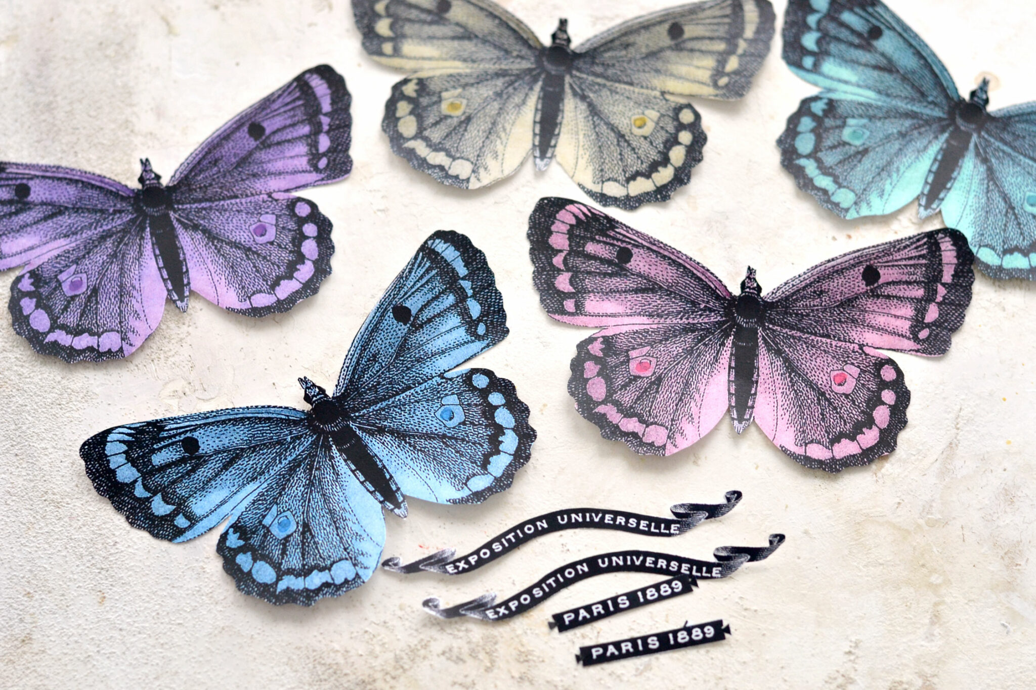 DIY Butterfly Wall Decor! - The Graphics Fairy