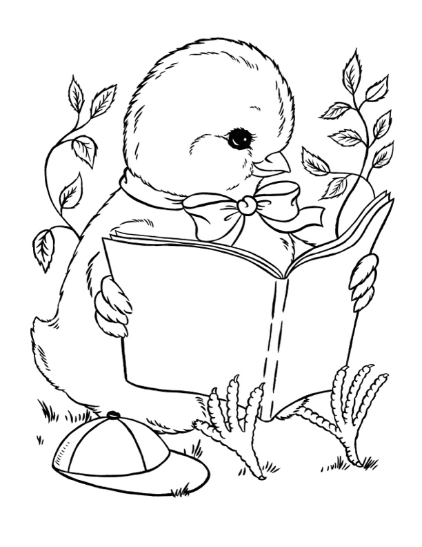 10 Cute Coloring Pages! - The Graphics Fairy