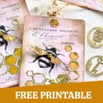 Free Printable Bee Tags