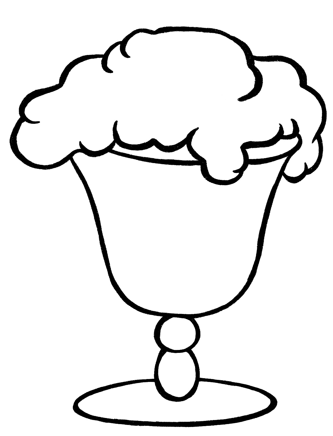 Free Printable How to draw Ice cream Worksheet - kiddoworksheets