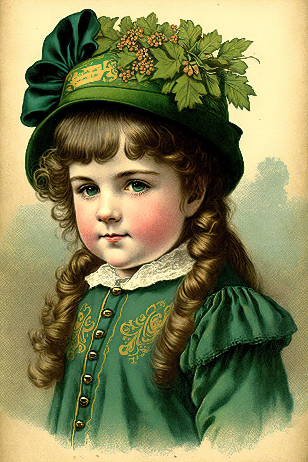 Girl in Green