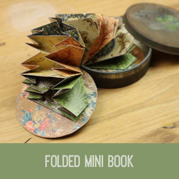 Folded Mini Book Craft Tutorial