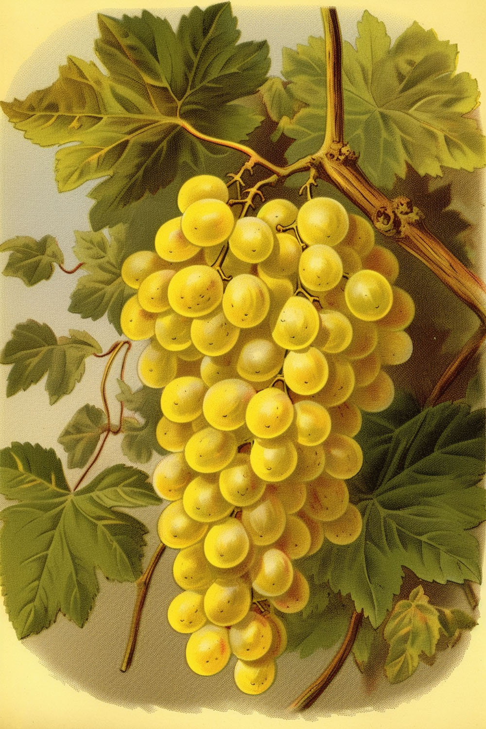 yellow grapes