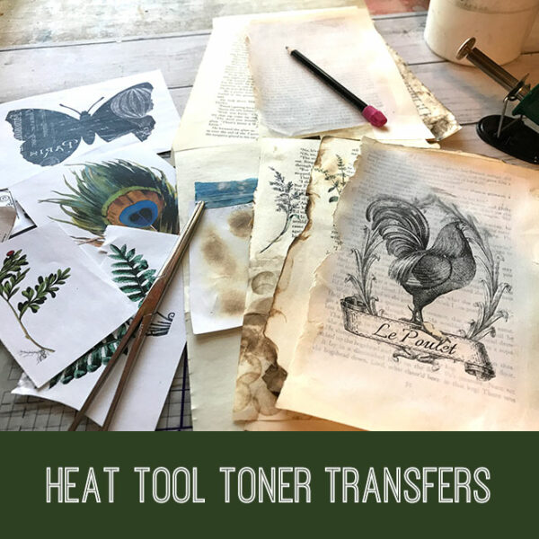 Heat Tool Toner Transfers Craft Tutorial