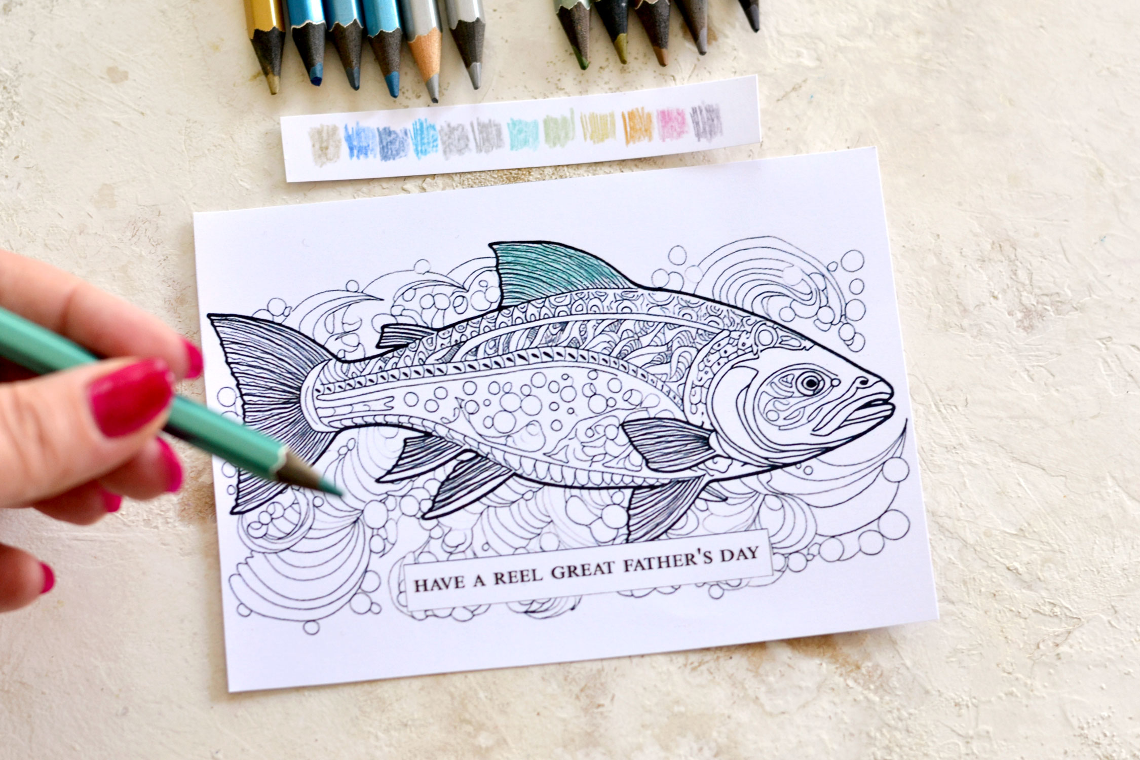 start coloring with one color
