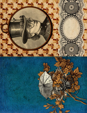 Steampunk Adventures printable journal pages