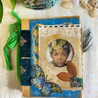 Journal cover with child image