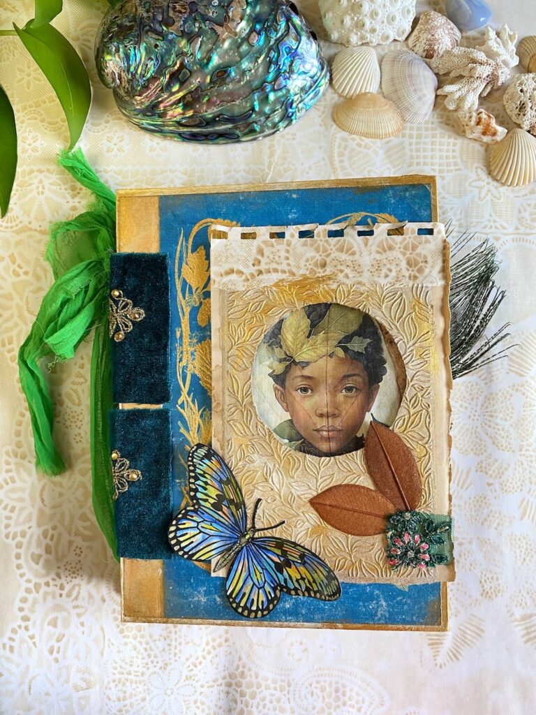 Journal cover with child image