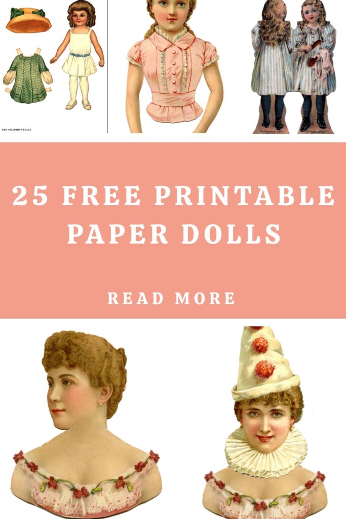 Printable Paper Dolls Pin