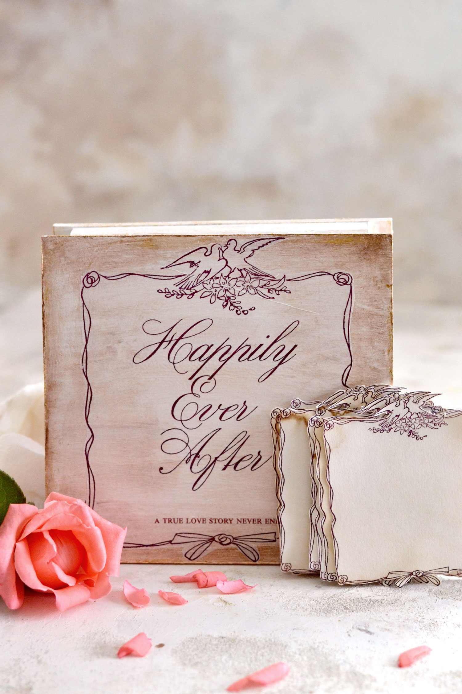 How to make your own Wedding Card Box ~ KISS THE BRIDE MAGAZINE