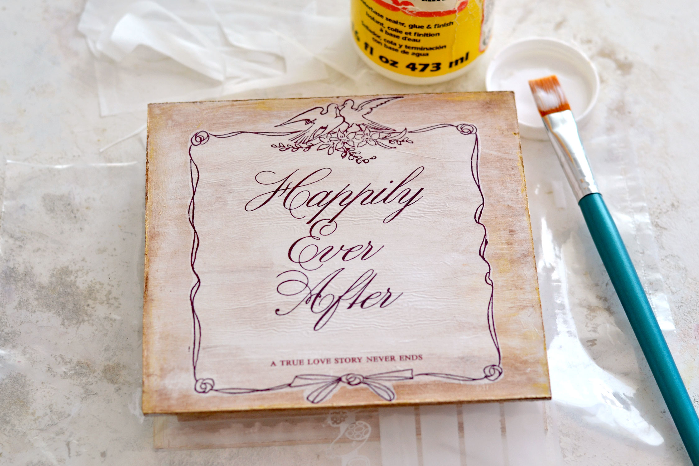 DIY Wedding Card Box! - The Graphics Fairy