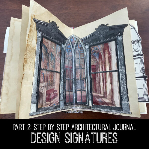 Step by STep Architectural Journal Tutorial Part 2 Design Signatures