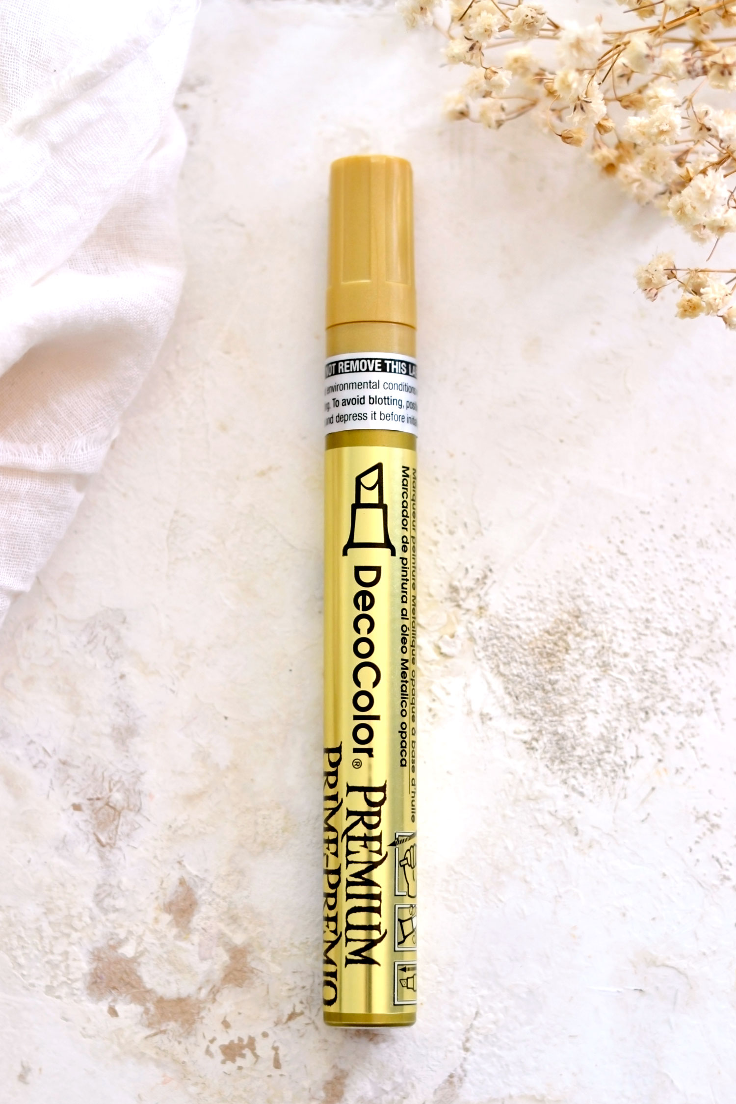 Decocolor gold marker