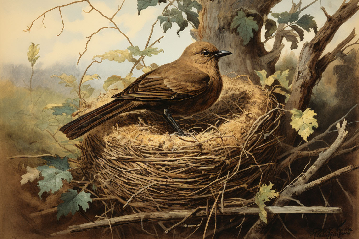 Nesting Birdy