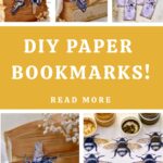 Paper Bookmarks DIY Pin