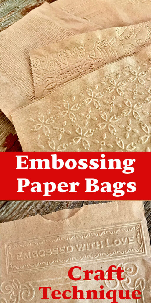 Embossing Bags Pin