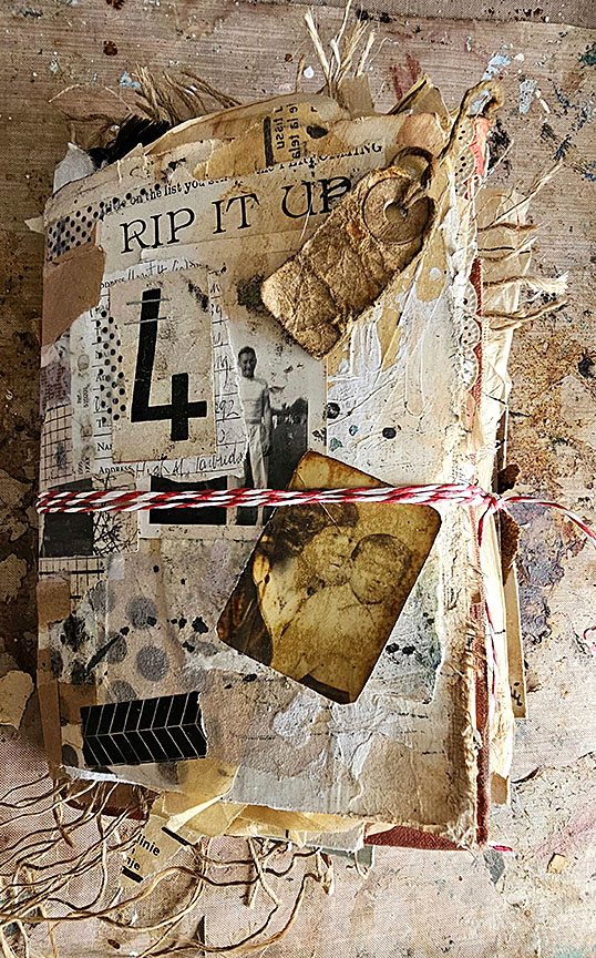 Collage style Junk Journal