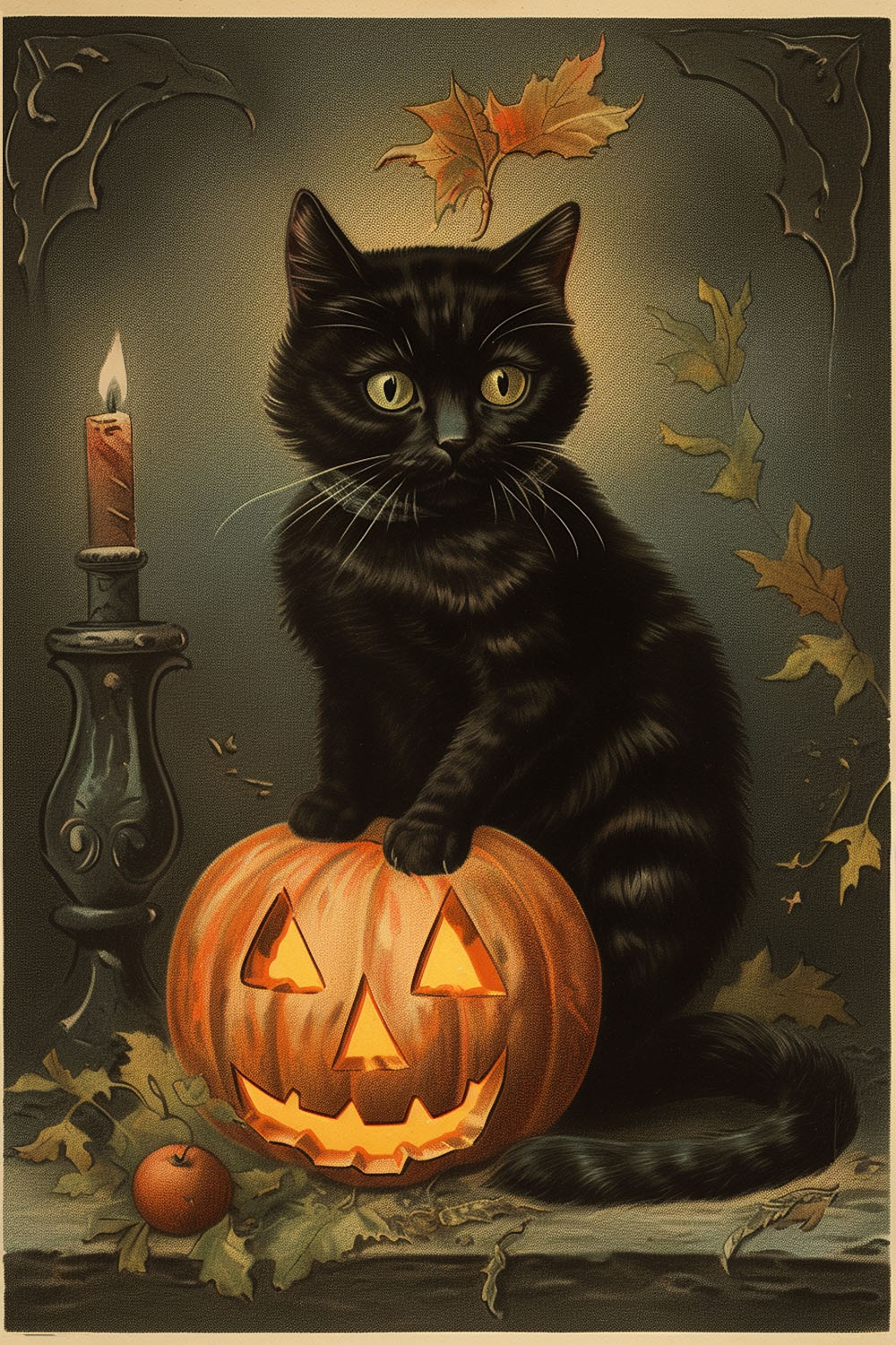 19 Halloween Cat Clipart (Black Cats)! - The Graphics Fairy