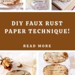How to Rust paper pin