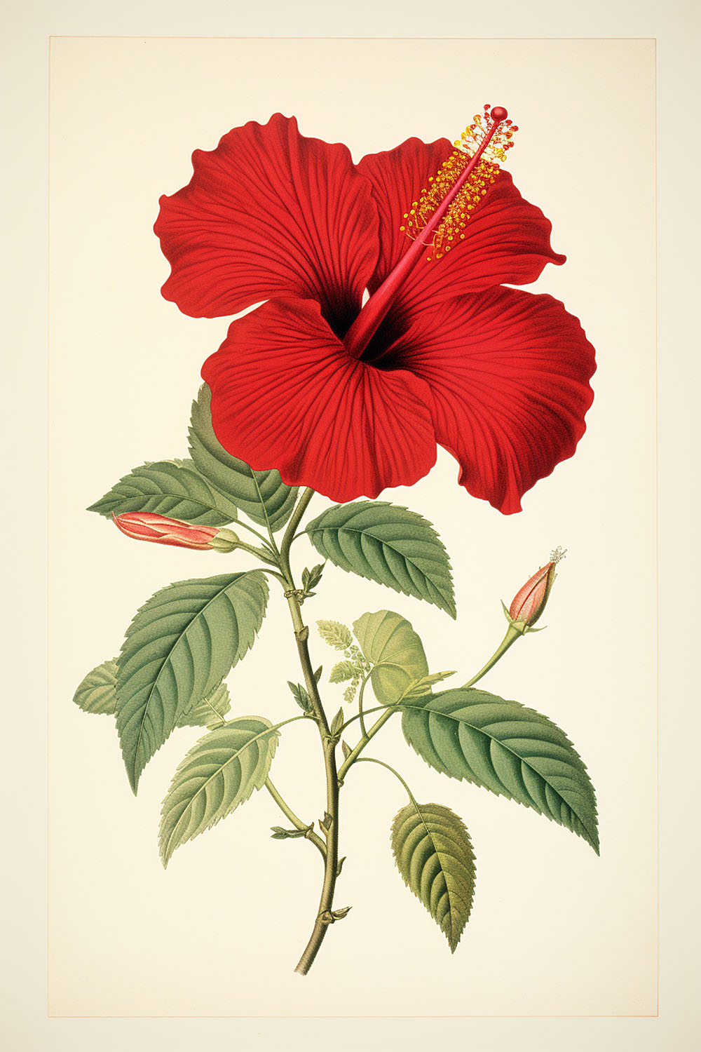 Hand Drawn Hibiscus - hibiscus flower - CleanPNG / KissPNG