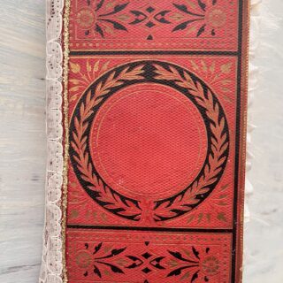 Red junk journal cover