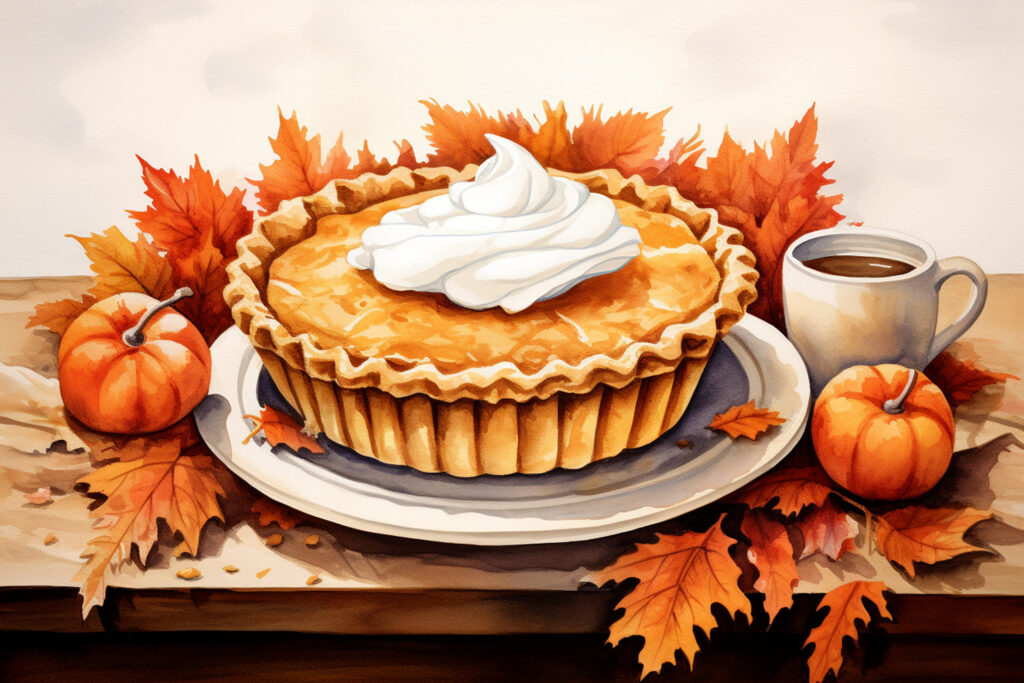 8 Thanksgiving Pie Clipart! - The Graphics Fairy