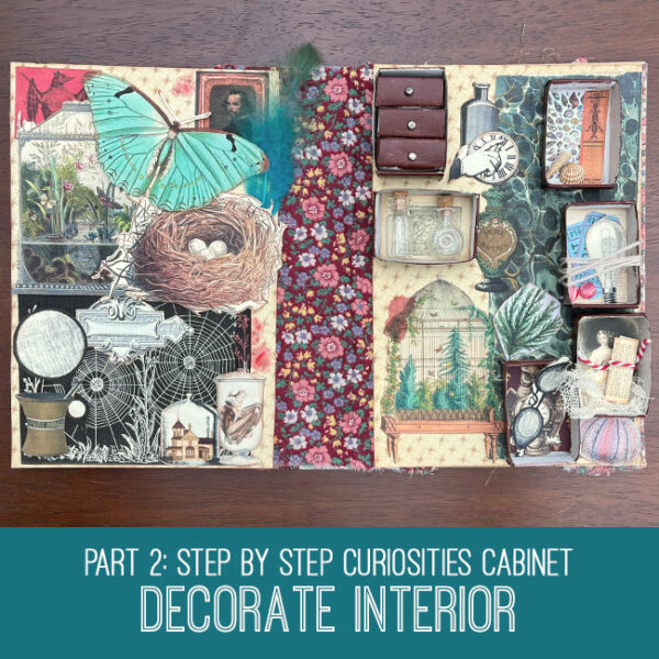 Step by Step Curiosities Cabinet - Decorate Interior