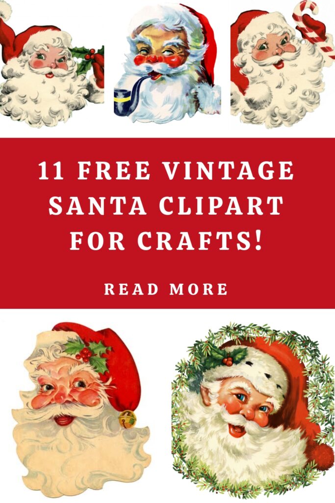 Free Vintage Santa Clipart