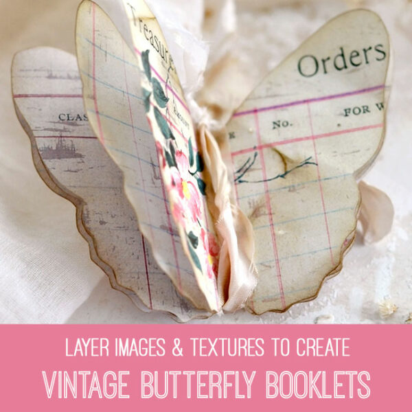 Vintage Butterfly Booklets PSE Tutorial