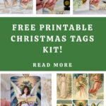 Free Printable Christmas Tags Kit Pin