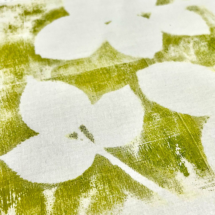 Botanical Fabric Painting