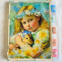 Journal cover with image of young girl
