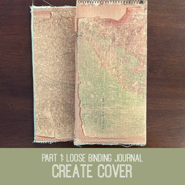 Loose Binding Journal Create Cover Craft Tutorial