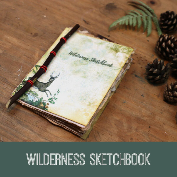 Wilderness Sketchbook Craft Tutorial