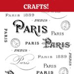 Free Paris Printables Pin