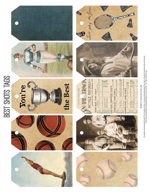 Best Shots assorted printable tags