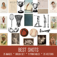 vintage Best Shots ephemera bundle