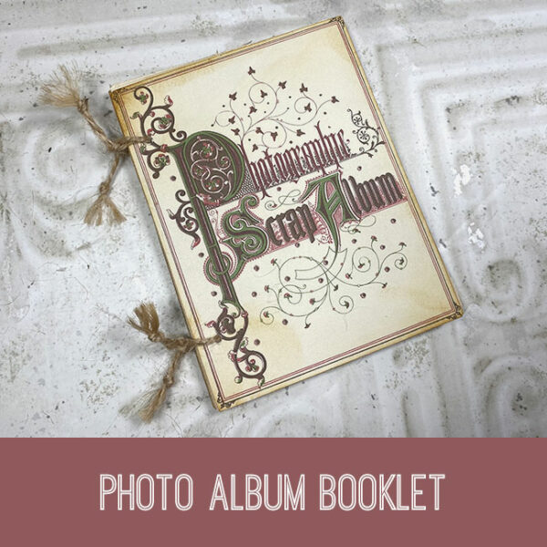 Photo Album Booklet Craft Tutorial