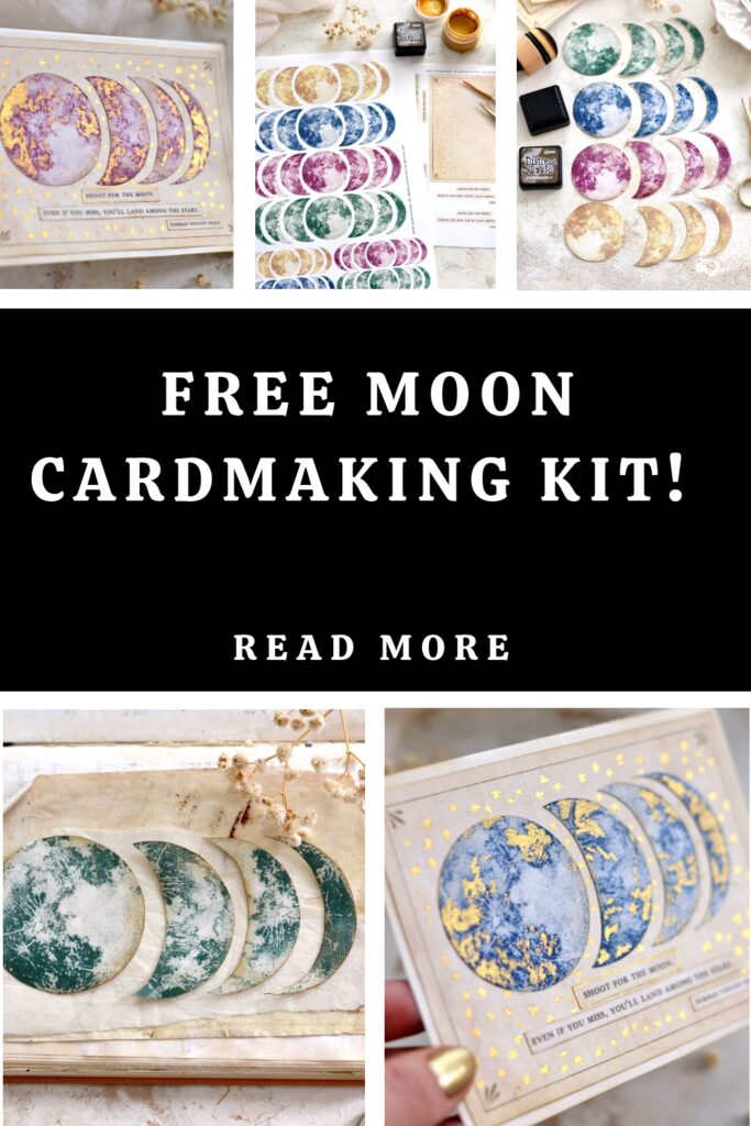 Moon Cardmaking Kit