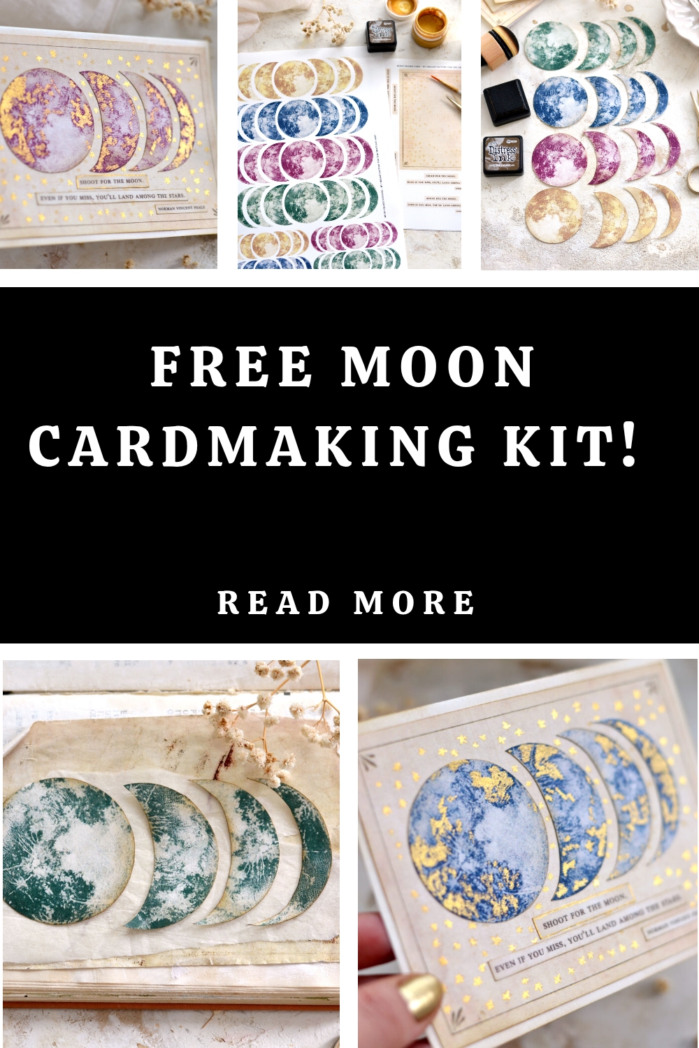 Moon Cardmaking Kit