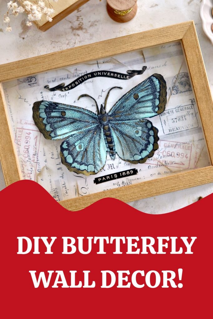 DIY Butterfly Shadowbox