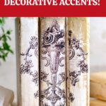 Turn Books into Decorative Accents pin