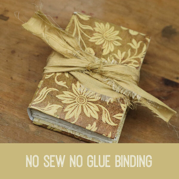 New Sew No Glue Binding Craft Tutorial