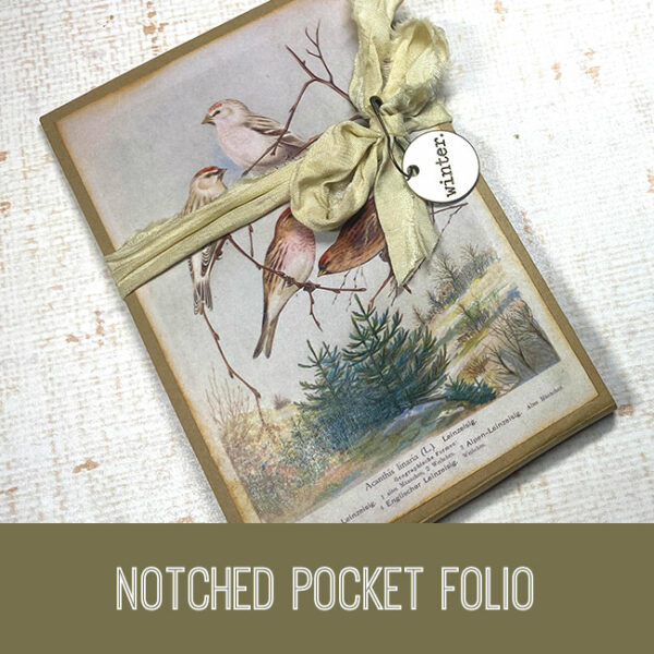 Notched Pocket Folio Craft Tutorial
