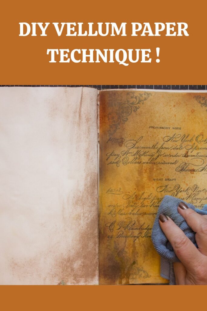 DIY Vellum Paper Technique